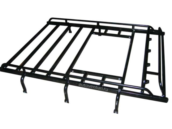 Багажник экспедиционный УАЗ Хантер разборный под стандартный люк с люстрой