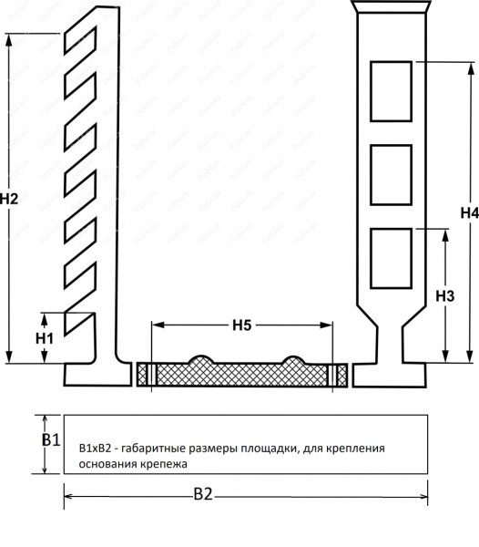 Зажим универсальный (большой) , 50-380 мм