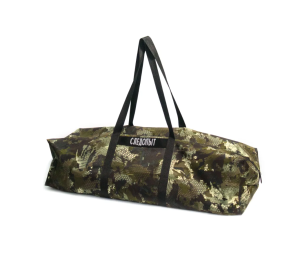 Раскладушка туристическая в чехле "Т.И.Ш.Ь 2", 1900х700х230 мм, макс. нагрузка 150 кг, КМФ