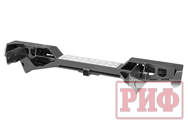 Бампер РИФ задний Toyota Hilux 1983-1997 с квадратом под фаркоп