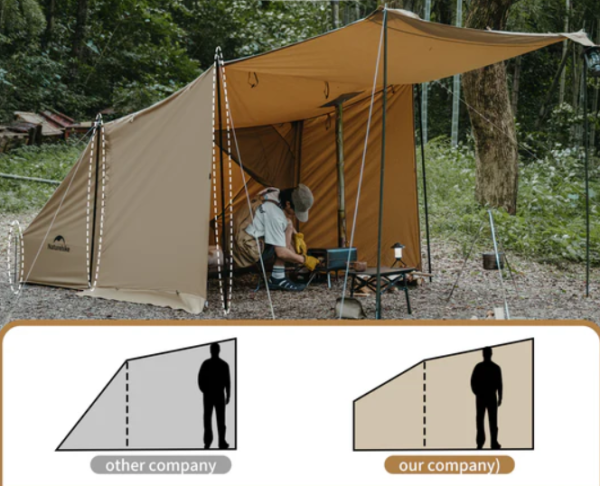 2 Палатка Naturehike Mountain Stream, 1-местная, алюминиевый каркас, бежевая 2 Палатка Naturehike Mountain Stream, 1-местная, алюминиевый каркас, бежевая