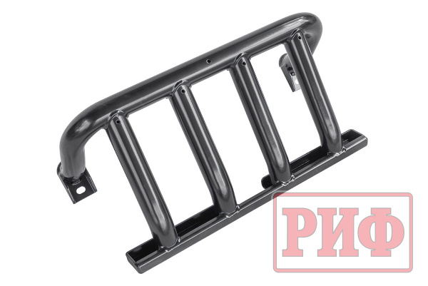 Бампер РИФ силовой передний УАЗ Патриот 2015+ с защитой рулевых тяг стандарт