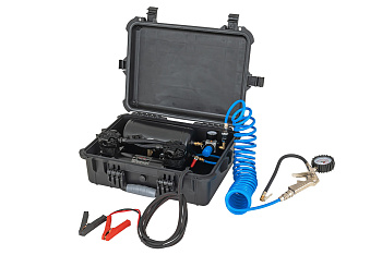 Компрессор автомобильный переносной 12V YURUI 119 л/мин 13,6 атм