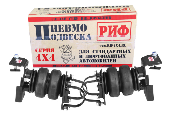 Пневмоподвеска РИФ для УАЗ Профи на задний односкатный мост для стандардной подвески Пневмоподвеска РИФ для УАЗ Профи на задний односкатный мост для стандардной подвески