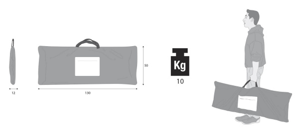 3 Тамбур к палатке AUTOHOME MAGGIOLINA AIRLANDER/AIRTOP, высота до 220 см