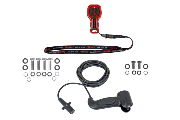 Лебёдка электрическая 12V Runva 13500 lbs 6136 кг