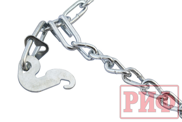 Цепи противоскольжения РИФ Грузовик "лесенка" 25 мм, 11.00R22,5, 295/75R22,5 (к-т 2 шт.)