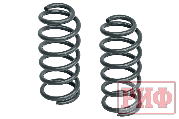 Пружины РИФ задние Toyota Land Cruiser Prado 120, 150 200-300 кг, Foton Tunland V9 +300 кг (постоянная нагрузка) лифт 45 мм